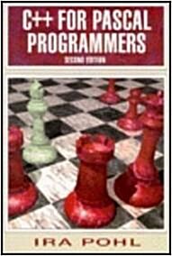 [중고] C++ for Pascal Programmers Second Edition