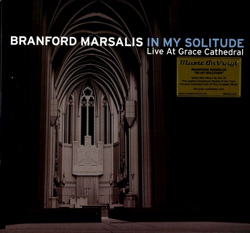 [수입] Branford Marsalis - In My Solitude: Live At Grace Cathedral