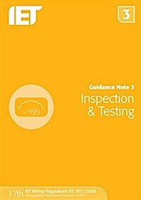 Guidance Note 3: Inspection & Testing (Paperback)