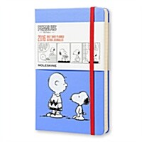 Moleskine 2016 Peanuts Limited Edition Daily Planner, 12m, Large, Blue, Hard Cover (5 X 8.25) (Desk)