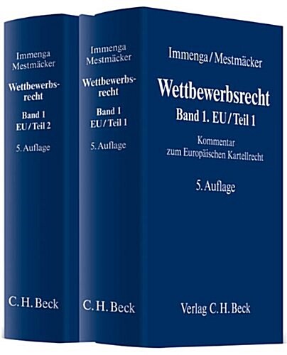 Wettbewerbsrecht Gesamtwerk (Hardcover)