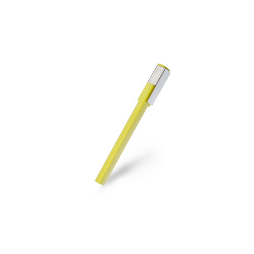 Moleskine Classic Roller Pen, Hay Yellow, Medium Point (0.7 MM), Black Ink (Other)
