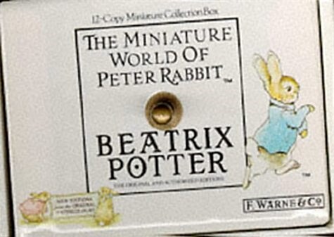 The Miniature World of Peter Rabbit: 12-Copy Miniature Collection Box (The World of Beatrix Potter) (Hardcover, First Edition)