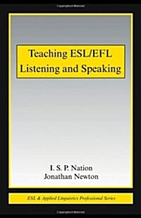 [중고] Teaching ESL/EFL Listening and Speaking (Paperback)
