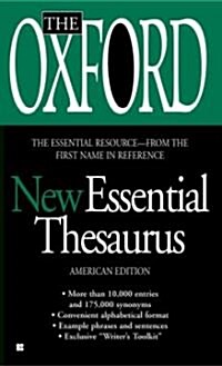 The Oxford New Essential Thesaurus: American Edition (Mass Market Paperback)