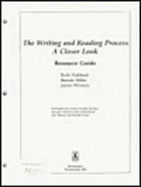 The Writing and Reading Process: A Closer Look (Paperback)