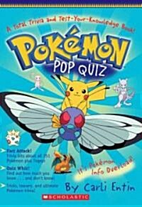 Pokemon Pop Quiz (Paperback, Media Tie In)