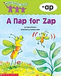 [중고] A Nap for Zap (Paperback)
