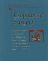 Esophageal Surgery/Thoracic Surgery (Hardcover, 2nd, Subsequent)