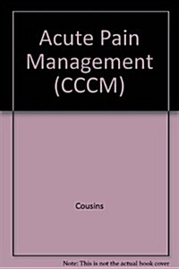 Acute Pain Management (Hardcover)