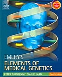 Emerys Elements Of Medical Genetics + Student Consult Access (Paperback, 12th)