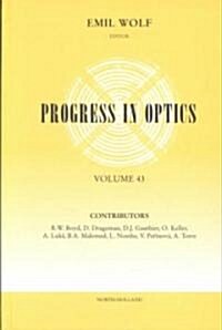 Progress in Optics: Volume 43 (Hardcover)