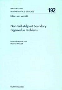 Non-Self-Adjoint Boundary Eigenvalue Problems: Volume 192 (Hardcover)