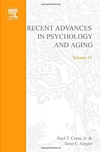 Recent Advances in Psychology and Aging (Hardcover)
