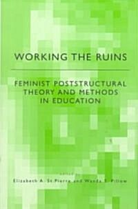 Working the Ruins : Feminist Poststructural Theory and Methods in Education (Paperback)