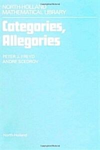 Categories, Allegories: Volume 39 (Hardcover)