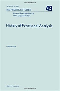 History of Functional Analysis: Volume 49 (Hardcover)