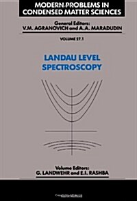 Landau Level Spectroscopy, Part 1 (Hardcover)