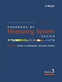 Handbook of Measuring System Design, 3 Volume Set (Hardcover)