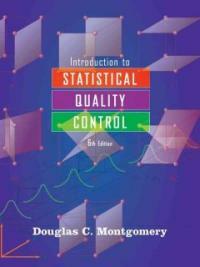 Introduction to statistical quality control 6th ed