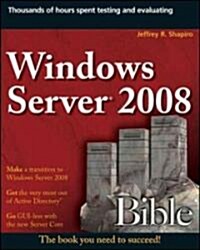 Windows Server 2008 Bible (Paperback)