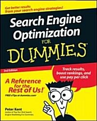 [중고] Search Engine Optimization For Dummies (Paperback, 3rd)