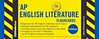 [중고] CliffsNotes AP English Literature Flashcards (Cards, FLC)