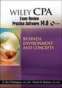 Wiley CPA Exam Review Practice Software 14.0 Business Environment and Concepts (CD-ROM)