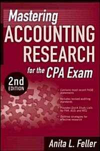 Mastering Accounting Research for the CPA Exam (Paperback, 2 Rev ed)