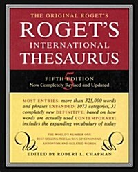 [중고] Roget International Thesaurus Index 5E (Rogets International Thesaurus Indexed) (Hardcover, 5th/Indexd)