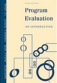 Program Evaluation: An Introduction (Paperback, 3)