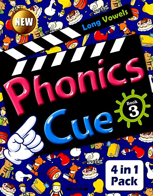[NEW] Phonics Cue 3 SB with WB+AB+CD (Student Book + Workbook + Hybrid CD + Activity Wor)