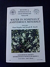 Water in Nominally Anhydrous Minerals (Paperback)