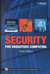Security for ubiquitous computing