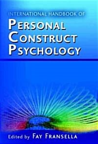 International Handbook of Personal Construct Psychology (Hardcover)