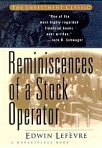 Reminiscences of a Stock Operator (Hardcover)