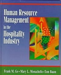 [중고] Human Resource Management in the Hospitality Industry (Hardcover)