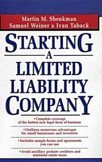 Starting a Limited Liability Company (Hardcover)