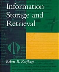 [중고] Information Storage and Retrieval (Hardcover)