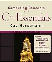 Computing Concepts With C++ Essentials (Paperback, 3rd, Subsequent)