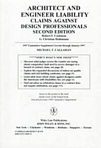 Architect and Engineer Liability (Paperback, 2nd)