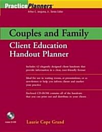 Couples and Family Client Education Handout Planner [With CDROM] (Paperback)