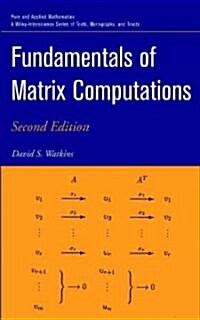 Fundamentals of Matrix Computations (Hardcover, 2)