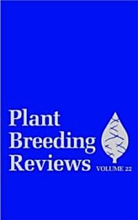 [중고] Plant Breeding Reviews, Volume 22 (Hardcover, Volume 22)