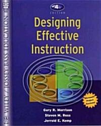 [중고] Designing Effective Instruction (Paperback, CD-ROM, 4th)