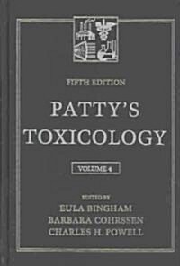 Pattys Toxicology (Hardcover, 5th)