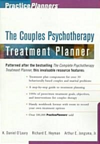 The Couples Psychotherapy Treatment Planner (Paperback)