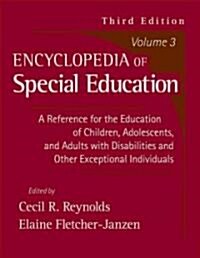 Encyclopedia of Special Education (Hardcover, 2nd, Subsequent)