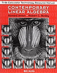 Contemporary Linear Algebra, Ti-Calculator Technology Resource Manual (Paperback)