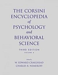 The Corsini Encyclopedia of Psychology and Behavioral Science (Paperback, 3)